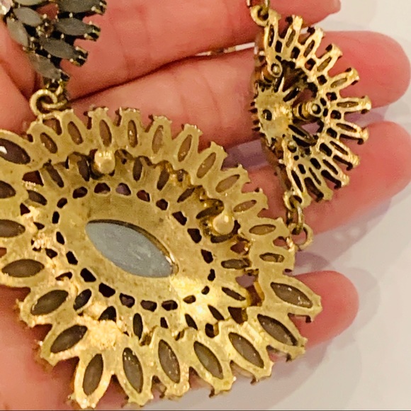 Loft tribal faceted crystal large statement - Picture 6 of 10